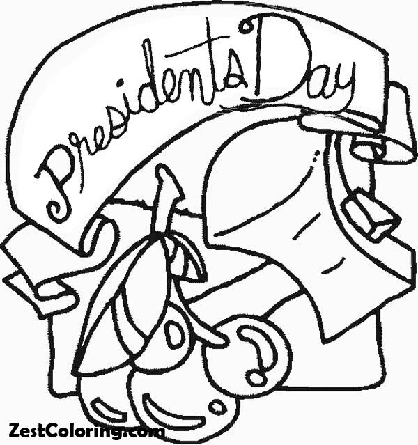 President Day, Happy Presidents Day For All US Citizens Coloring Page: Happy Presidents Day For All US Citizens Coloring PageFull Size Image