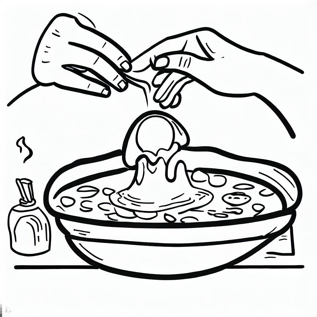 Fried Egg, Making Fried Egg Coloring Pages: Making Fried Egg Coloring PagesFull Size Image
