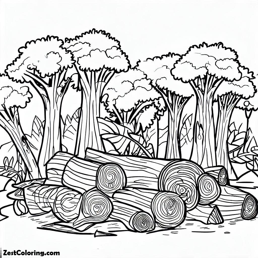 Rainforest, OIG Coloring Page: OIGFull Size Image