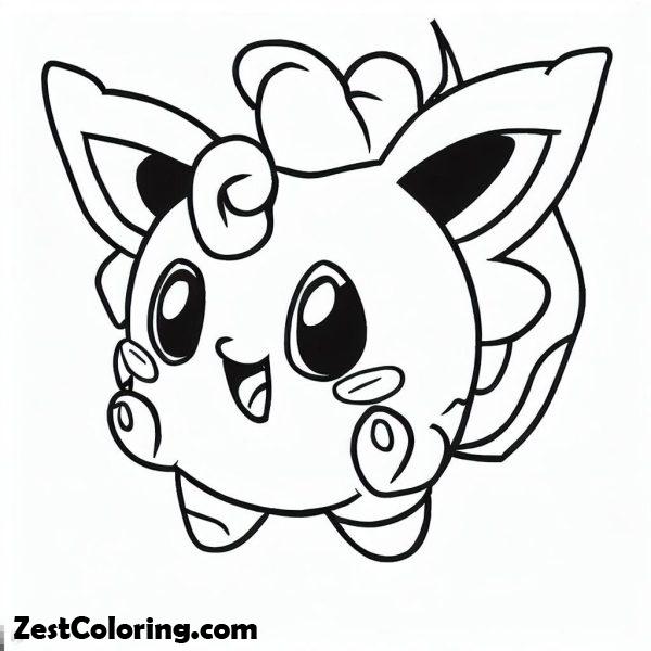 10 Enchanting Jigglypuff Coloring Pages for a Burst of Cuteness