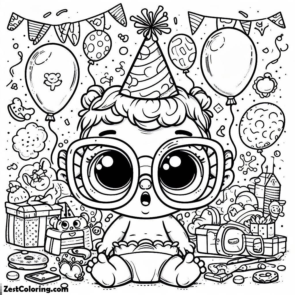 Baby, Picture Of Funny Baby Coloring Page: Picture Of Funny Baby Coloring PageFull Size Image