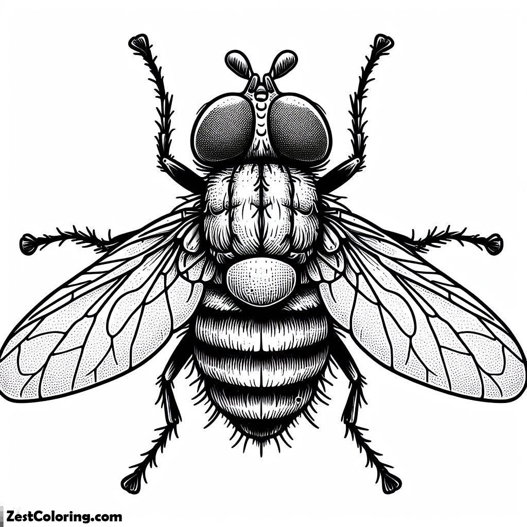 Bugs, Fly Bugs Coloring Page: Fly Bugs Coloring PageFull Size Image
